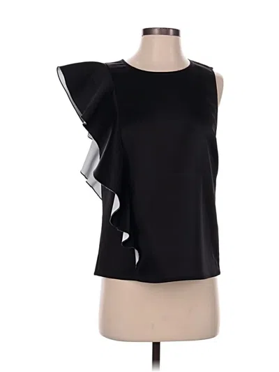 Pre-owned Club Monaco Sleeveless Blouse In Black