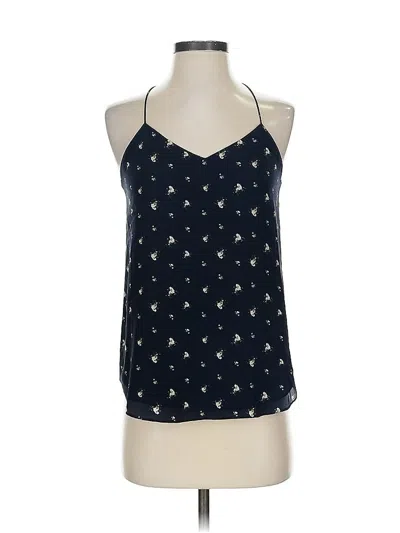 Pre-owned Club Monaco Sleeveless Blouse In Blue