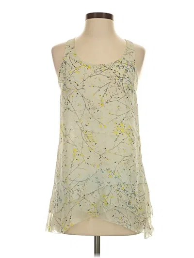 Pre-owned Club Monaco Sleeveless Blouse In Green