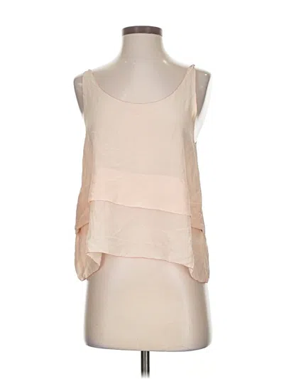 Pre-owned Club Monaco Sleeveless Blouse In Ivory