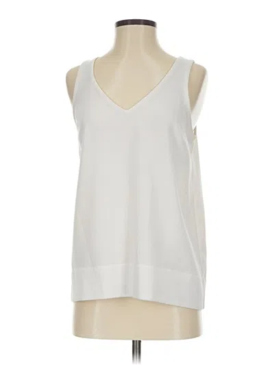 Pre-owned Club Monaco Sleeveless Blouse In Ivory
