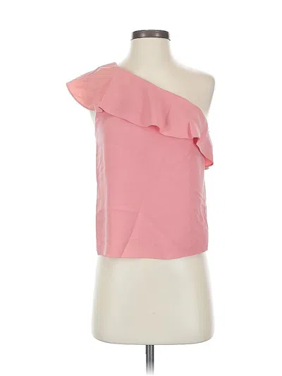 Pre-owned Club Monaco Sleeveless Blouse In Pink
