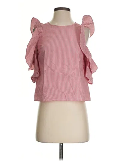 Pre-owned Club Monaco Sleeveless Blouse In Pink