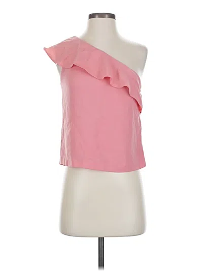 Pre-owned Club Monaco Sleeveless Blouse In Pink
