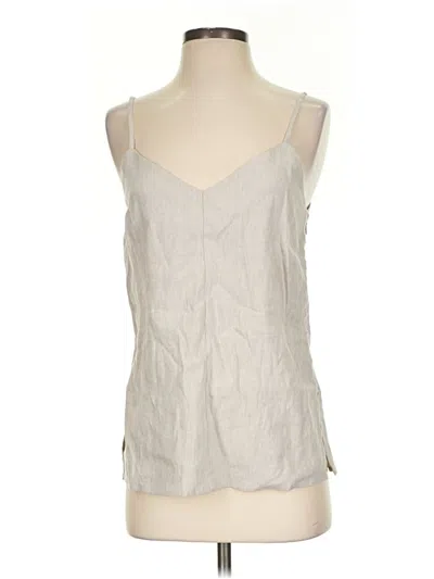 Pre-owned Club Monaco Sleeveless Blouse In Silver