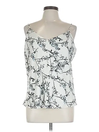 Pre-owned Club Monaco Sleeveless Blouse In White