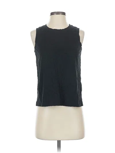 Pre-owned Club Monaco Sleeveless T-shirt In Black