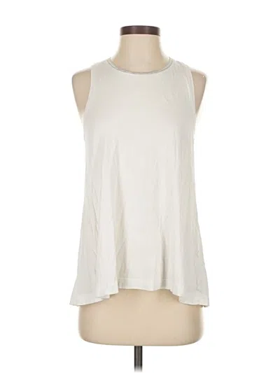 Pre-owned Club Monaco Sleeveless T-shirt In White