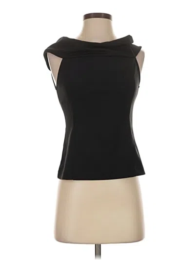 Pre-owned Club Monaco Sleeveless Top Black Strapless Neckline Tops