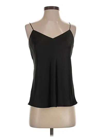 Pre-owned Club Monaco Sleeveless Top Black Sweetheart Neckline Tops
