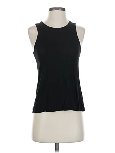 Pre-owned Club Monaco Sleeveless T-shirt In Black