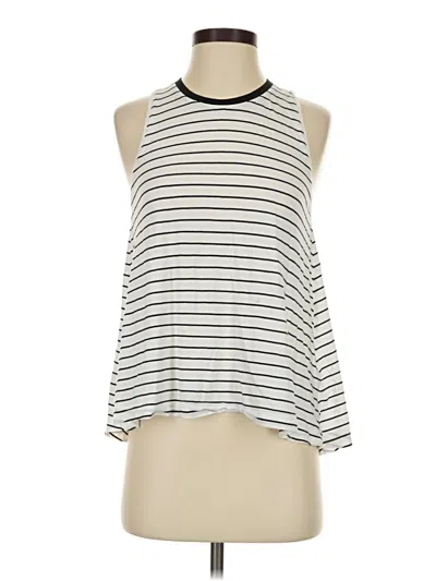 Pre-owned Club Monaco Sleeveless T-shirt In Ivory