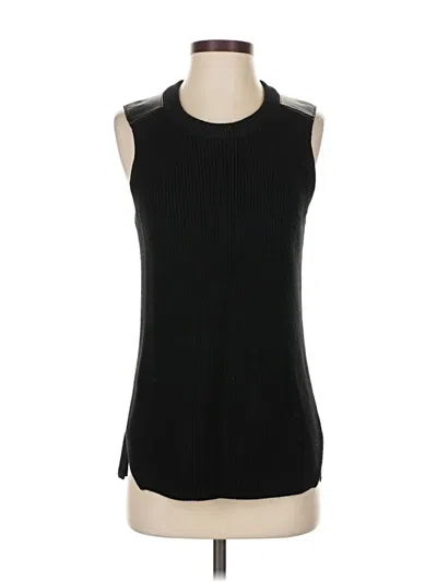 Pre-owned Club Monaco Sweater Vest In Black