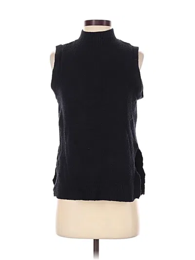 Pre-owned Club Monaco Sweater Vest In Black