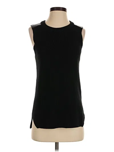 Pre-owned Club Monaco Sweater Vest In Black