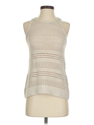 Pre-owned Club Monaco Sweater Vest In White