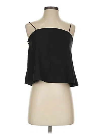 Pre-owned Club Monaco Tank Top Black Strapless Neckline Tops
