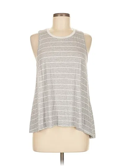 Pre-owned Club Monaco Tank Top Gray Halter Neckline Tops
