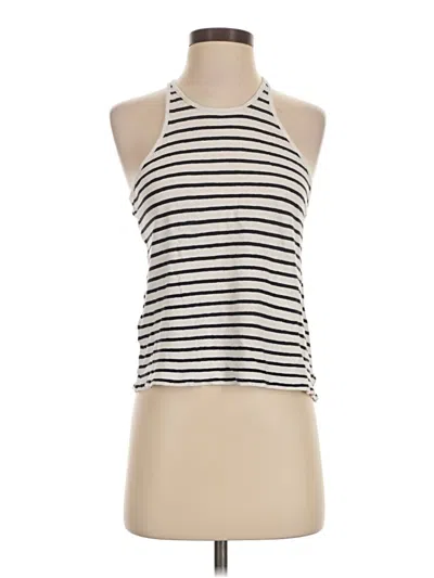 Pre-owned Club Monaco Tank Top Ivory Halter Neckline Tops
