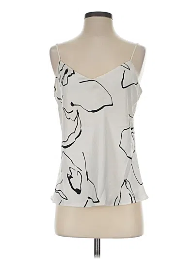 Pre-owned Club Monaco Tank Top Ivory Strapless Neckline Tops