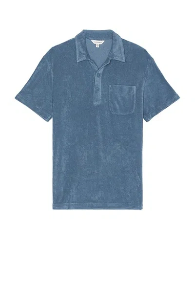 Club Monaco 衬衫 In Medium Blue