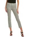 Club Monaco The High-rise Skinny Pant In Green