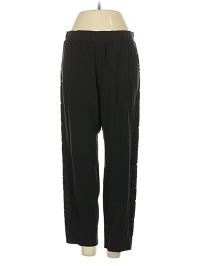 Pre-owned Club Monaco Track Pants In Black