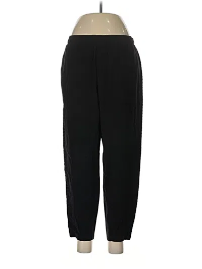 Pre-owned Club Monaco Track Pants In Black