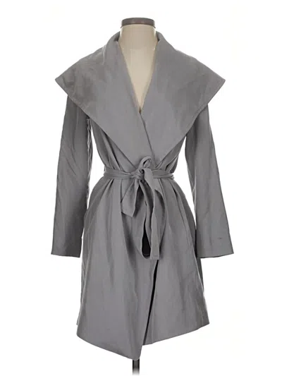 Pre-owned Club Monaco Trenchcoat In Gray