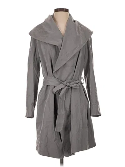 Pre-owned Club Monaco Trenchcoat In Gray