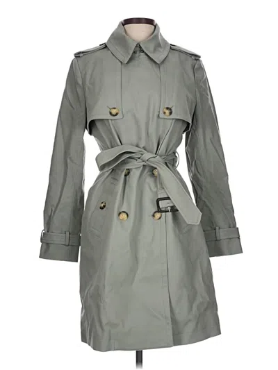 Pre-owned Club Monaco Trenchcoat In Gray