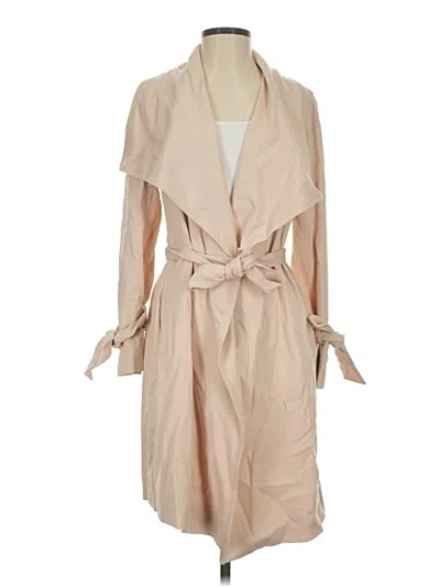 Pre-owned Club Monaco Trenchcoat In Tan