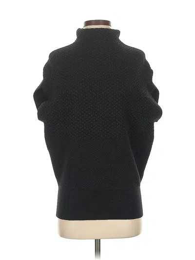 Pre-owned Club Monaco Turtleneck Sweater In Black
