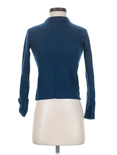 Pre-owned Club Monaco Turtleneck Sweater In Blue