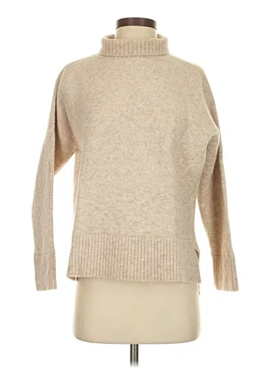 Pre-owned Club Monaco Turtleneck Sweater In Brown