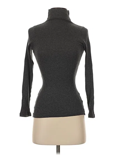 Pre-owned Club Monaco Turtleneck Sweater In Gray