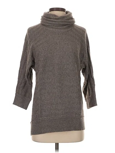Pre-owned Club Monaco Turtleneck Sweater In Gray