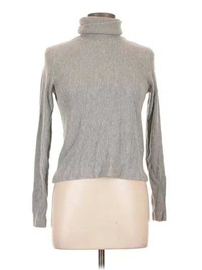 Pre-owned Club Monaco Turtleneck Sweater In Gray