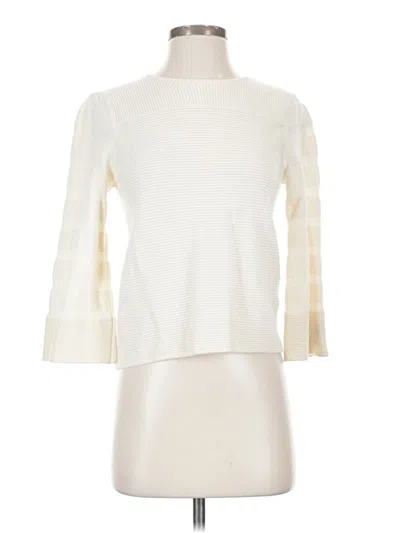Pre-owned Club Monaco Turtleneck Sweater In Ivory