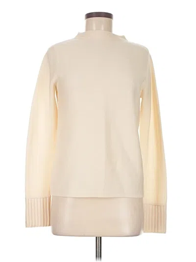 Pre-owned Club Monaco Turtleneck Sweater In Ivory