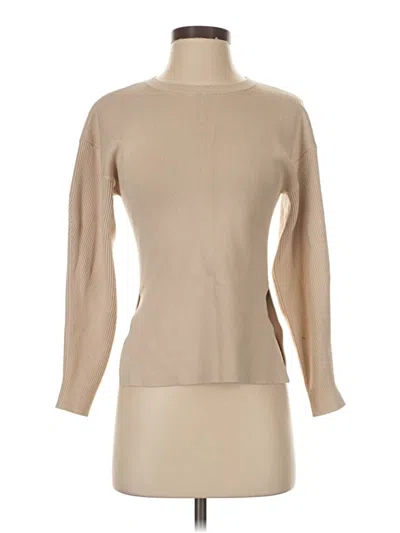 Pre-owned Club Monaco Turtleneck Sweater In Tan