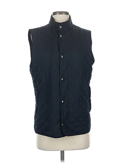 Pre-owned Club Monaco Vest In Blue