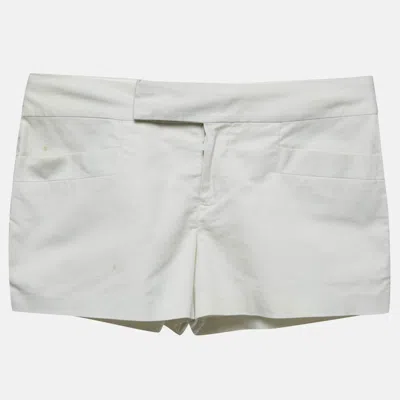 Pre-owned Club Monaco White Cotton Shorts S