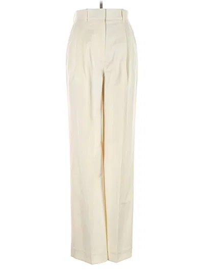 Pre-owned Club Monaco Wool Pants In Ivory