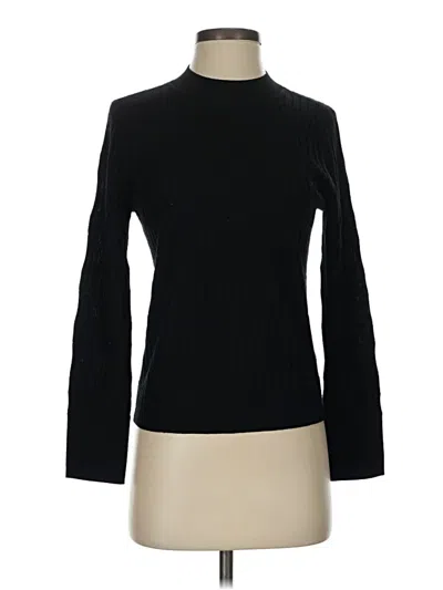 Pre-owned Club Monaco Wool Pullover Sweater In Black