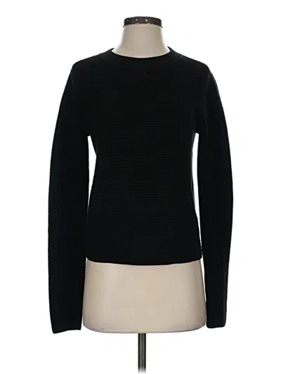 Pre-owned Club Monaco Wool Pullover Sweater In Black