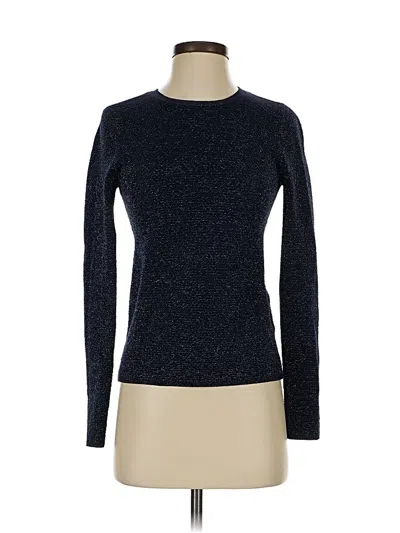 Pre-owned Club Monaco Wool Pullover Sweater In Blue