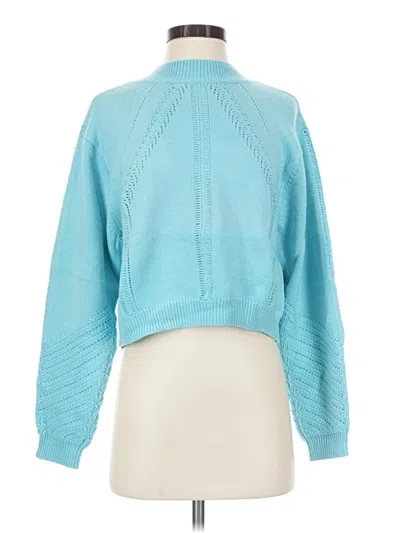 Pre-owned Club Monaco Wool Pullover Sweater In Blue