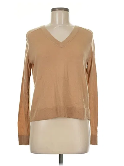 Pre-owned Club Monaco Wool Pullover Sweater In Brown
