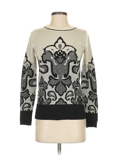 Pre-owned Club Monaco Wool Pullover Sweater In Gray